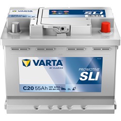 Battery VARTA C20 12V 55Ah 420A